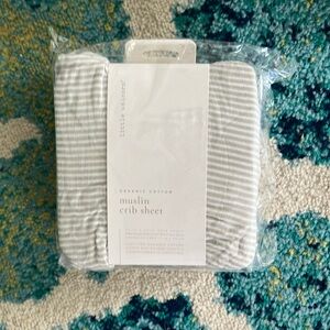 NWT Little Unicorn Muslin Crib Sheets